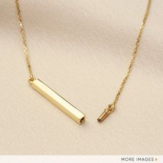 14K 18K Gold Custom Horizontal Cremation Urn Bar Necklace, 4 Side Engraved Memorial Necklace, Engrave Name Date Coordinate Funeral Necklace by GoldstoreJewelry on Etsy https://www.etsy.com/listing/693968459/14k-18k-gold-custom-horizontal-cremation Formal Necklace With Adjustable Chain And Rectangular Pendant, Formal Necklace With Rectangular Pendant And Adjustable Chain, Minimalist Yellow Gold Bar Necklace For Anniversary, Minimalist Engraved Yellow Gold Bar Necklace, Gold Plated Rectangular Pendant Necklace For Formal Occasions, Gold Plated Necklace With Rectangular Pendant For Formal Occasions, Formal Gold-plated Necklace With Rectangular Pendant, Elegant Personalized Yellow Gold Bar Necklace, Dainty Gold Bar Necklace With Rectangular Pendant