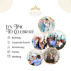 it's time to celebrate birthday corporate events anniversary parties wedding