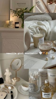 Delicate Aesthetic, Vanilla Girl Aesthetic, Bubble Tea Boba, Healthy Goals, Clean Lifestyle, Dream Vision Board, Cream Aesthetic, Lifestyle Illustration, Pink Aura