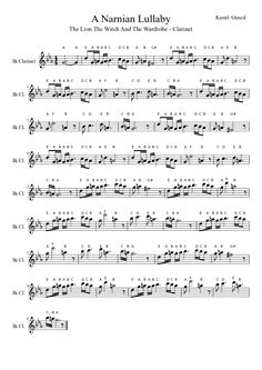 sheet music with the words and numbers in it