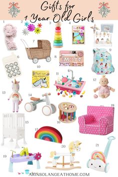 Presents For 1 Year Girl, Gift For 1 Year Baby Girl, Gift For One Year Old Girl, Gift Ideas For 1 Year Baby Girl, Gifts For One Year Old Girl, Gifts For 1 Year Baby Girl, 1st Birthday Girl Gifts, First Birthday Present Ideas, One Year Old Christmas Gifts