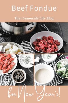 beef fondue that lemonade life blog for new year's eve dinner recipe