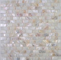 an image of a white tile wall that looks like it has been made from mother of pearl