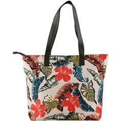 Buy COLES Women's Floral Beige Printed Tote Bag (Multicolour) at Amazon.in Denim Jacket Women, Daughter Love, Denim Fabric