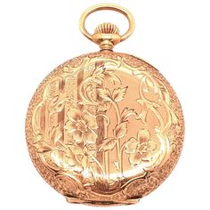 14 Karat Yellow Gold Omega Grand Prix 1900 Pocket Watch. Fine Working Condition. 14 karat round polished case, white dial marked with Roman numerals, minutes scale, "Omega" with logo, subsidiary seconds dial at 6. Case stamped with number "5189949 ", 14 karat gold hallmarks, and Omega logo; engraved "Omega Grand Prix Paris 1900" 30 mm x 30 mm Antique Chronometer Watch, Antique 14k Stamped Watches, Antique 14k Stamped Round Watches, Antique Yellow Gold Round Jewelry And Watches, Victorian Style Round Formal Watches, Victorian Style Formal Round Watches, Victorian Style Formal Watches, Heirloom Round Pocket Watch For Anniversary, Formal Heirloom Pocket Watch