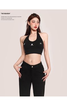 Age: 18-24 years oldSize: S M LPattern: LettersStyle: VersatileColor classification: black, white, gray, coffeeCombination form: single pieceCatalog number: X22B6514Year Season: Summer 2023Length: ShortClothing fit: slim fitStyle: halter neckMaterial composition: Other materials 24 Years Old, Coffee Colour, Single Piece, Season Summer, Short Outfits, Workout Clothes, Fitness Fashion, Composition, Slim Fit