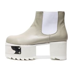 Metal Point Elastic-Banded Shoes Elastic Band, Chelsea Boots