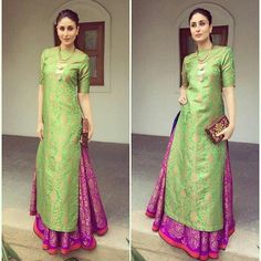 Stunning! Kareena Kapoor decks up for ICFFI | PINKVILLA Kareena Kapoor Saree, Pakistani Lehenga, Dress For, Long Kurtis, For Wedding, Patiala Salwar, Kareena Kapoor Khan