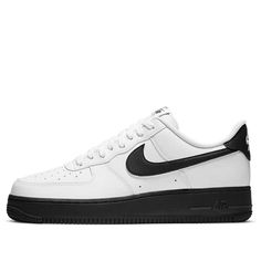 Nike Air Force 1 Low 'White Black Sole' CK7663-101 (AF1/SNKR/Low Top/Non-Slip/Skateboard) Nike Air Force 1 With Rubber Sole For Sports, Nike Air Force 1 Skateboarding Shoes With Round Toe, Nike Air Force 1 For Skateboarding With Branded Insole, Nike Air Force 1 Black For Skateboarding, Nike Air Force 1 Low, Nike Shoes Women, Air Force 1 Low, Stylish Sneakers, Nike Air Force 1