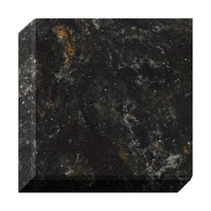 an image of black marble textured with yellow and brown highlights on the top part of it