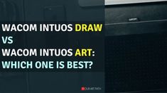 two microwaves side by side with the words, what is wacom infos draw and which one is best?