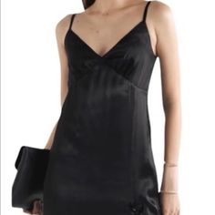 Michael Kors Women's Sateen & Sequined Lace Midi Slip Dress Black Size Small New With Tags $195 Black Slitted Lace Sequined Spaghetti Strap V Neck Viscose Midi Shift Formal Or Casual Dress Size: Small Michael Michael Kors Updates The Simple Slip Dress With A Sequined Lace Hem That Beautifully Catches The Light And Adds A Glamorous Finish. It's Made From Black Sateen In A Slim Silhouette And Has A Dramatic Front Split And Adjustable Straps To Perfect The Fit. Style Yours With Hoop Earrings And Si Elegant Slip Dress For Going Out, Elegant Summer Slip Dress For Going Out, Elegant Sleeveless Michael Kors Dress, Elegant Michael Kors Dresses For Spring, Elegant Spring Michael Kors Dress, Elegant Michael Kors Spring Dress, Michael Kors Fitted Dress For Formal Occasions, Michael Kors Fitted Formal Dress, Simple Slip Dress