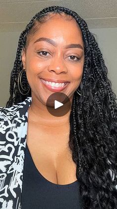 3.3K views · 8K reactions | Happy Tuesday Beautiful People! So I tried this NEW Hack shared by @marascampo and I had to try it out. I installed my 20” Human Hair Braids from @toyotress_hair_official in the color 1B using the Beader Method in the back and the Crochet Illusion Method in the front.  This was so quick and easy and I love the quality of the braids.  Full video will be on my YouTube channel.

#braidhacks #bohobraids #crochetbraids #crochetbraidstyles | Tynish Flowers Human Hair Braids, Braiding Tutorials, Natural Things, Passion Twists, Natural Hairstyle, Crochet Braid Styles, Braid Tutorial, Human Braiding Hair, Girls Braids