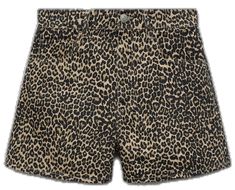 Trendy Shorts With Patch Pockets, Spring Leopard Print Mini Bottoms, Trendy Leopard Print Shorts, Trendy High-waisted Leopard Print Shorts, Tiger Print Shorts, Leopard Print Shorts, Designer Shorts, Front Zipper, Kids House