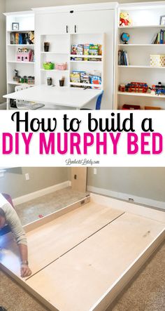 how to build a diy murphy bed