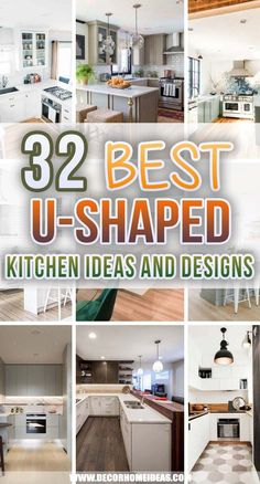 the best u shaped kitchen ideas and designs