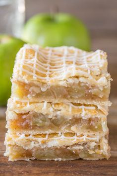 an image of apple pie bars on the app