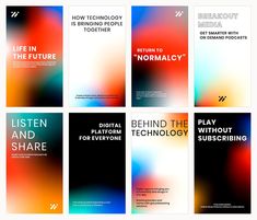 six book covers with different colors and font on the front, back, and sides