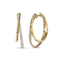 14k GOLD .12 CT GENUINE DIAMONDS HUGGIE BACK CLOSURE Bangle Ring, Barbie Collection, Earring Necklace, Gold Diamond, Necklaces Bracelets, Bangle Bracelets, Bangles, Gift Card, Diamonds