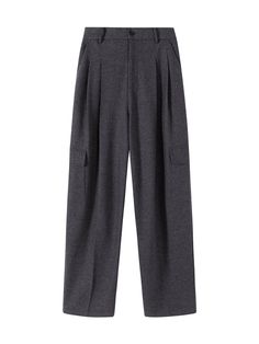 Details: Low-profile dark grey workwear suit trousers Waistband of suit trousers Large side pockets Elasticated waistband Materials & Care: Wool 45.0 %, Polyester 35.2%, Viscose 14.8%, Nylon 5.0% Non-washable, gentle dry cleaning Do not bleach Size & Fit: Model is 5'7", Bust 32, Waist 24, Hips 35, wearing a size S Item #: IM4PA25 Profile Dark, Suit Trousers, Grey Pants, Trouser Suits, Work Pants, Low Profile, Dark Grey, Work Wear, Trousers