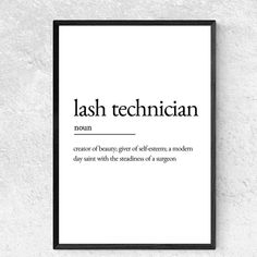 Lash Artist Definition, At Home Lash Studio, Lash Room Ideas, Eyelash Studio, Tech Quotes, Lash Lounge, Small Lashes, Lash Room Decor, Lash Technician