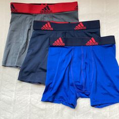 New Without Tags Adidas Bottoms, Boys Boxers, Adidas Blue, Boys Casual, Blue Adidas, Kids Bottoms, Fancy Dresses, Blue Gray