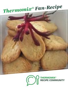 thermomix recipe for cookies with red flowers