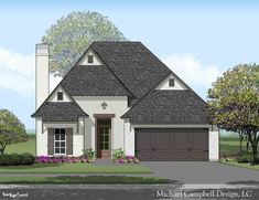 this is an artist's rendering of the new home for michael campbell design, inc