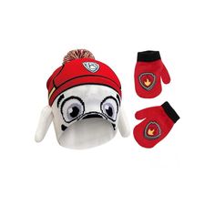 Soft and comfortable fleece Materials, naturally Warm. The toddler Beanie Hat and Mittens are all double-layered with soft and fuzzy Faux Shearling lining for comfort and extra warmth. Best Winter Hats, Boys Winter Hats, Toddler Mittens, Paw Patrol Chase, Toddler Beanie, Paw Patrol Characters, Colorful Hat, Chase Paw Patrol, Kid Gloves