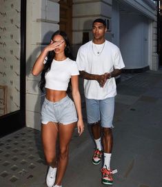 Look Jean, Black Love Couples, Black Couples Goals, Couple Matching, Mode Inspo