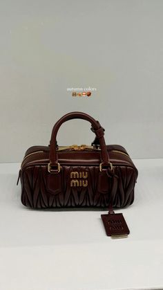 Bag Obsession, Makeup Game, Up Game, Bags Designer Fashion, Designer Bags, Miu Miu, Designer Fashion, Fashion Bags