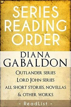 a book cover with the words, series reading order