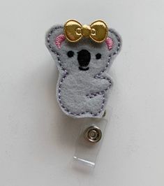 "Koala badge reel, nurse badge reel, cute badge reel, nursing badge reel, badge reel, retractable badge, name badge holder, badge clip This cute koala badge reel is the perfect way to add some flair to your ID badge. This design is perfect for hospital staff, teachers and students, office staff, waitresses, veterinarians, Or anyone who wears a badge. ** Optional Gift Wrapping ** Let me take the hassle out of your shopping and I will gift wrap an item or items for you. Just simply add this listin Cute Personalized Badge Reel For Gifts, Personalized Cute Badge Reel For Gift, Cute White Badge Reel For Gift, Cute White Badge Holders For Gifts, Cute White Badge Holders For Gift, Novelty Adjustable Badge Holders For Gifts, Novelty Adjustable Badge Holders For Gift, Cute Personalized White Badge Reel, Nursing Badge Reel