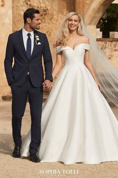 Sophia Tolli Wedding Dress Sophia Tolli: Y12014 - Kennedy Sima Couture, Royal Entrance, Sophia Tolli Wedding Dresses, Anne Barge, Sophia Tolli, Couture Wedding Gowns, Ivory Wedding Dress, Wedding Dress Trends, Ivory Wedding