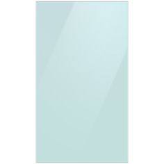 a white frame with a light blue background