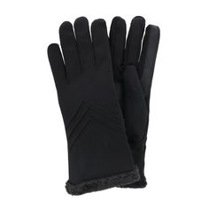 Women's Touchscreen Chevron Winter Glove with Microluxe Lining by Isotoner | Touch Screen Gloves at BeltOutlet.com Fleece Gloves, Gloves Design, Chevron Pattern, Winter Style