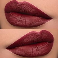 36 Best Maroon Matte Lipstick Shades to Look Stunningly Beautiful Maroon Matte Lipstick, Maroon Lips, Maroon Lipstick, Lipstick Design, Matte Lipstick Shades, Nails Prom, Lips Shades