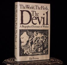 the book cover for the world, the flesh, and the devil by eric ericson