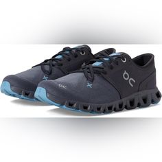 On Cloud X3 Eclipse Magnet Blue Size 10 Men’s, 11.5 Women’s In Excellent Condition Power Up Your Workout Sessions By Wearing The On Cloud X 3 (Men) Shoes. Everyday Training, Mixed Workouts, Super Agile, All-Day Style. Leather And Synthetic Upper. Textile Lining And Insole. Durable, Breathable, And Agile Weave Design. Helion Superfoam Cushioning Is Responsive Yet Protective, And Resistant To Temperature Change For Year-Round Performance. Cloudtec Speedboard Promotes The Natural Rolling Motion Of The Foot And Facilitates Efficient Energy Transfer From Landing To Take-Off. Traditional Lace-Up Closure. Heel-To-Toe Drop: 8mm Round Toe Silhouette. Cloudtec Outsole Technology De Blue Leather Running Shoes, Functional Blue Leather Running Shoes, Casual Blue Trail Running Shoes, Blue Walking Shoes With Air Cushioning, Blue Running Shoes With Ortholite Insole For Walking, Shoes Everyday, Energy Transfer, Workout Session, On Running