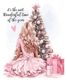 Image Girly, Christmas Wallpaper Iphone, A Pink Christmas, Merry Christmas Wallpaper, Christmas Wallpaper Backgrounds, Cute Christmas Wallpaper, Holiday Wallpaper, Pink Trees, Pink Christmas Tree