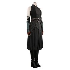 Earth Fashion, Gaun Abad Pertengahan, Costume Making, Character Clothing, Clothes Reference, Suit Cosplay, Star Wars Outfits, Black Costume, Black Outfits