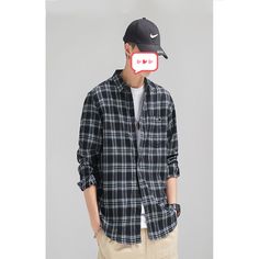 Men’s Fashion Vintage Long Sleeve Plaid Shirt  Material:25% cotton + 73% polyester + 2% spandex  Size:M,L,XL,2XL,3XL Color：Dark Yellow,Navy Blue  Season: Spring,Autumn,Winter   Occasion: Leisure,Outdoor, Daily,Vacation Black Cotton Relaxed Fit Flannel Shirt, Black Relaxed Fit Casual Flannel Shirt, Black Relaxed Fit Flannel Shirt Casual, Black Relaxed Fit Flannel Shirt, Black Casual Flannel Shirt For Streetwear, Casual Black Flannel Shirt For Streetwear, Casual Black Cotton Shirt, Black Cotton Flannel Shirt For Spring, Casual Black Flannel Shirt For Spring