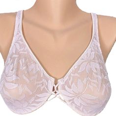 Bali Enchantress Lovers Knot Corset Crisscross On Front Bust Cleavage Detail Sheer Lace . Seamless Underwire Bra. Sz 36dd. New With Tags. Has Factory Minimal Discoloration On Left Side Of Bra Hookup Area. See Last Picture . T1 Lef Elegant Full Cup Summer Bra, Lovers Knot, Cream Lace, Underwire Bra, Sheer Lace, Bali, Knot, Bra, Cream