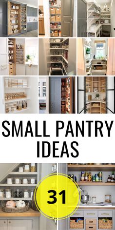 small pantry ideas that are easy and cheap to do in the kitchen or on the bathroom