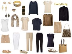 Leopard Accessories, Minimalist Capsule Wardrobe, Wardrobe Planning, The Vivienne