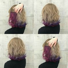 Hair Color Streaks, Hair Streaks, Pretty Hair Color, Short Hair Color, Pastel Hair, Dye My Hair, Hair Inspiration Color, Hair Inspo Color