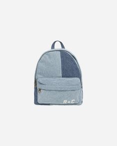 This mini backpack has a zipper main compartment, front and side pockets for extra snacks and gadgets, and shoulder straps and handles for any way your little one wants to carry it. Featuring our 'patchwork denim' print. Size: 11.5 in x 10 in x 4 in 100% Cotton *Due to our deep discount on our annual end of season sale, all products purchased during this 40% off period are considered final sale and not eligible for return / exchange. Please reference our returns and refund policy on the site foo Jean Backpack, Wild Baby, Denim Print, Nap Mat, Wrap Carrier, Patchwork Denim, Denim Patchwork, Swimwear Sale, Girls Bags