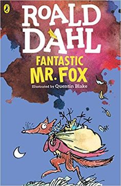 the book cover for fantastic mr fox by roald dahll and illustrated by queen elizabeth