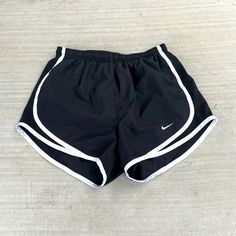 Brand New Black Nikes Shorts Size Xs! Could Also Fit A Size Small! Nike Black Athletic Shorts With Elastic Waistband, Nike Black Bottoms With Built-in Shorts, Nike Black Activewear For Summer, Nike Black Workout Shorts, Black Shorts Women, Black Sweat Shorts, Poshmark Clothes, Short Nike, Black Nike Shorts