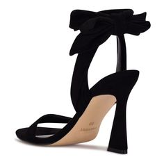 Step into a stylish look with these Nine West Kelsie women's heeled dress sandals.Click this FOOTWEAR GUIDE to find the perfect fit and more! Step into a stylish look with these Nine West Kelsie women's heeled dress sandals. Click this FOOTWEAR GUIDE to find the perfect fit and more! SANDAL FEATURES Tie-up design Flared heelSANDAL CONSTRUCTION Textile, satin, faux suede upper Manmade lining and outsoleSANDAL DETAILS Open toe Lace-up closure Padded footbed 3.74-in. heel Size: 8. Color: White. Gender: female. Age Group: adult. Ankle Wrap Heels, Nude Shoes, Bridesmaid Shoes, Wrap Heels, Open Toed Heels, Shoe Inspo, Ankle Wrap, Open Toe Shoes, Grad Party